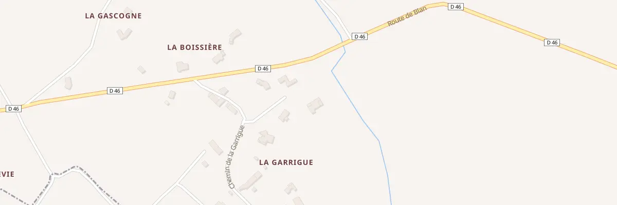 Plan du 178 Imp La Garrigue à Lempaut