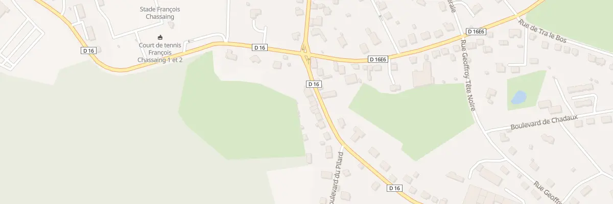 Plan du 40 Rue de la Borie à Égletons