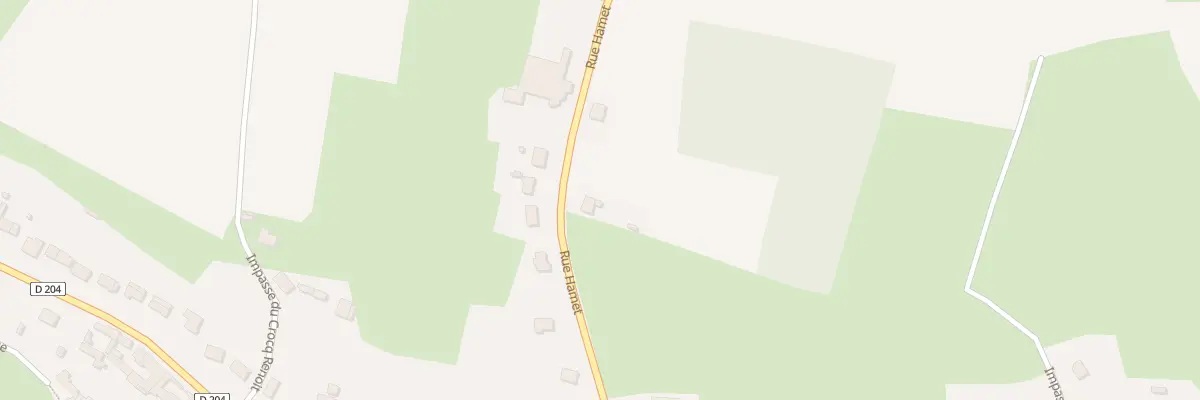 Plan du 12 Rue Hamet à Seninghem