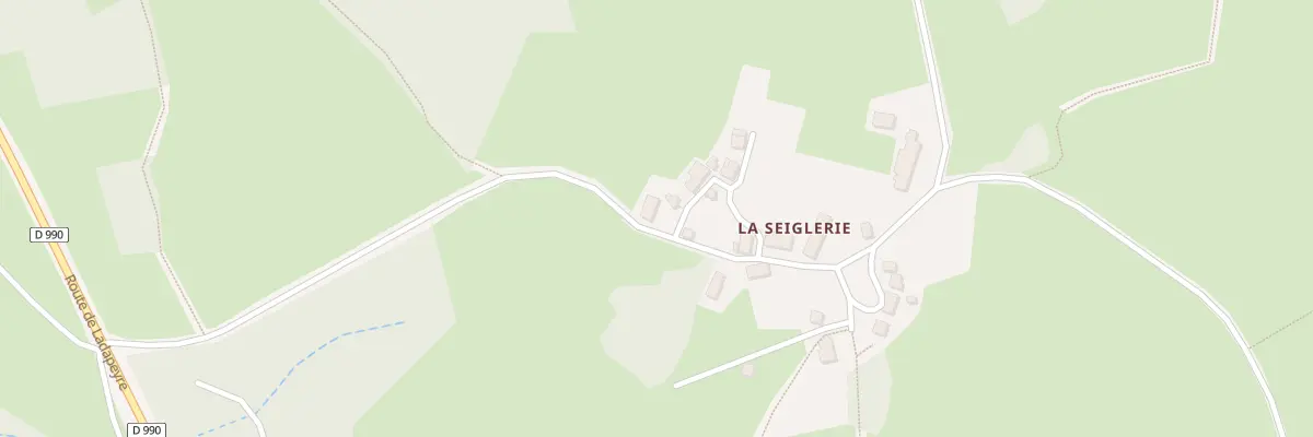 Plan du 1 La Seiglerie à Châtelus-Malvaleix