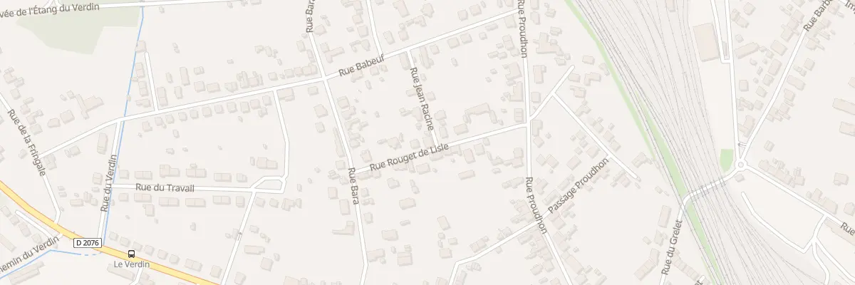 Plan du 1 Rue Jean Racine à Vierzon