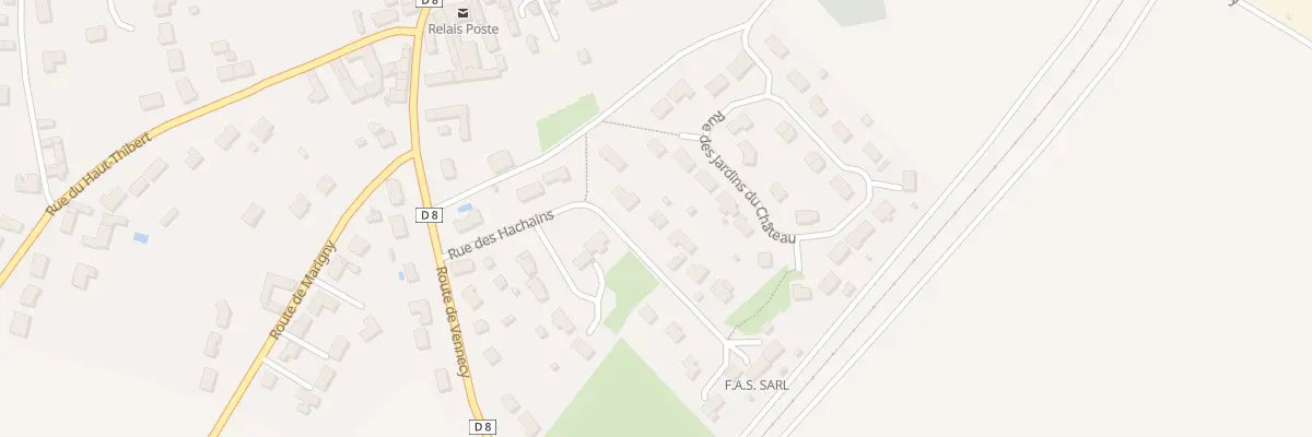 Plan du 11 Rue des Hachains à Rebréchien