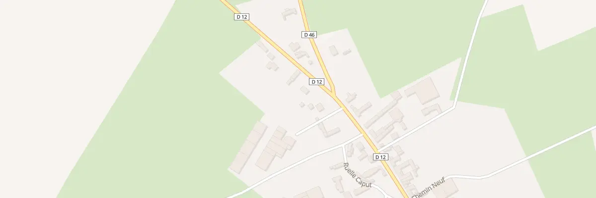Plan du 1 Rte de Saint Riquier à Gorenflos