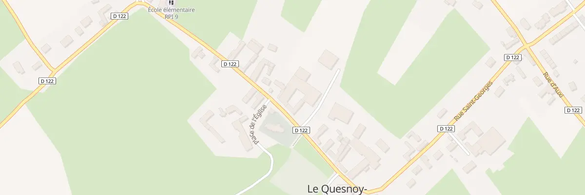 Plan du 15 Rue Christine au Quesnoy-en-Artois