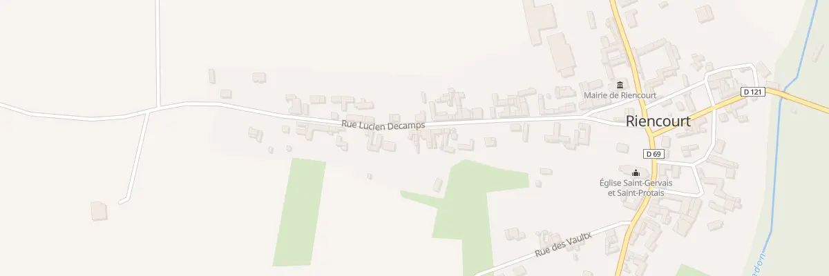 Plan du 31 Rue d’En Haut à Riencourt