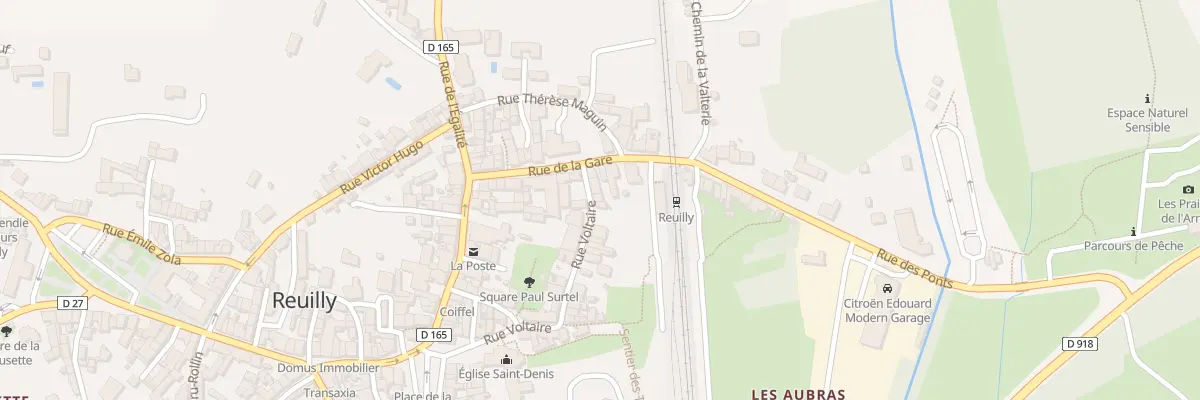 Plan du 26 Rue Voltaire à Reuilly