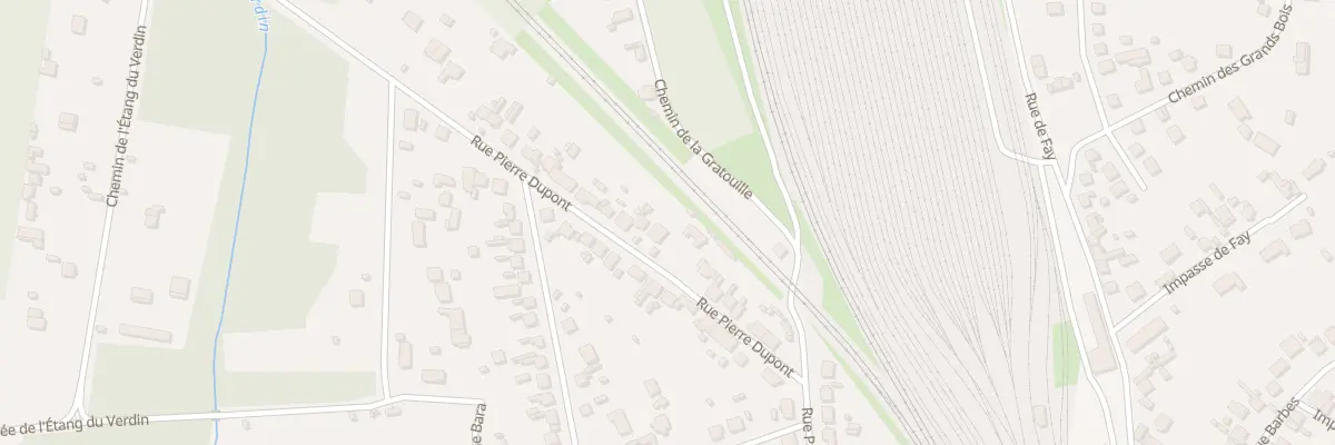 Plan du 19 Rue Pierre Dupont à Vierzon