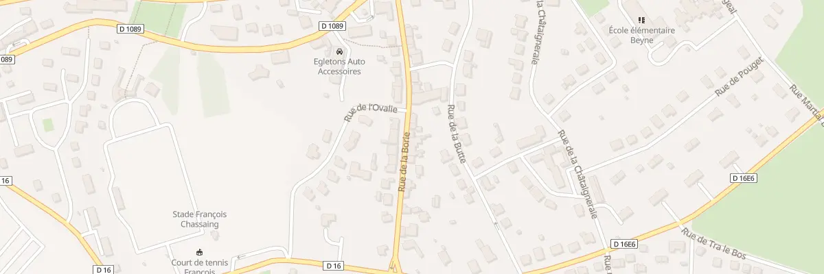 Plan du 31 Rue de la Borie à Égletons