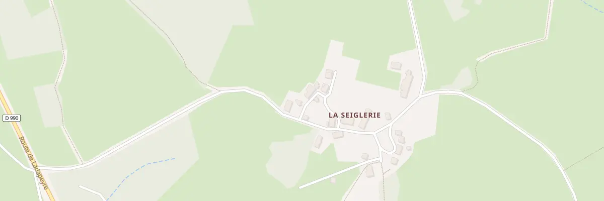 Plan du 3 La Seiglerie à Châtelus-Malvaleix