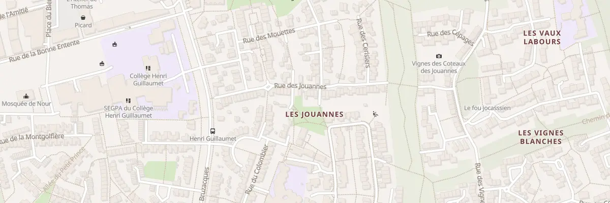 Plan du 37 Rue des Jouannes à Jouy-le-Moutier