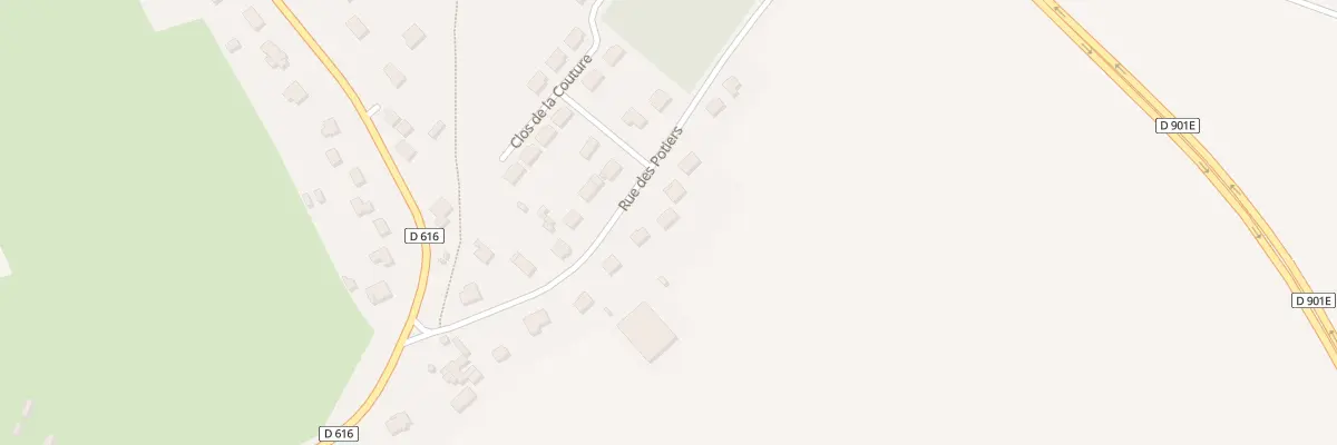 Plan du 20 Rue des Potiers à Troissereux