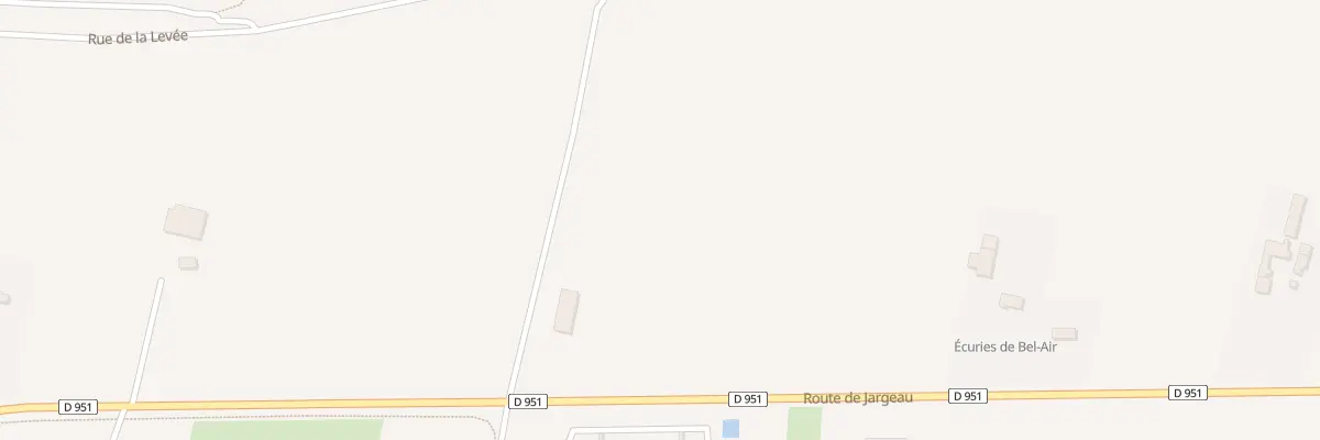 Plan du 969 Rte de Jargeau à Sandillon