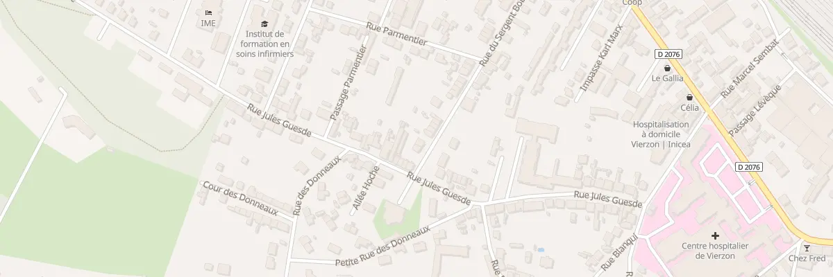Plan du 23B Rue du Sgt Bobillot à Vierzon