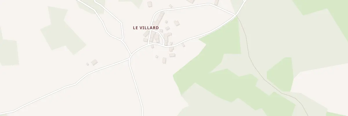 Plan du 3 Le Villard à La Nouaille