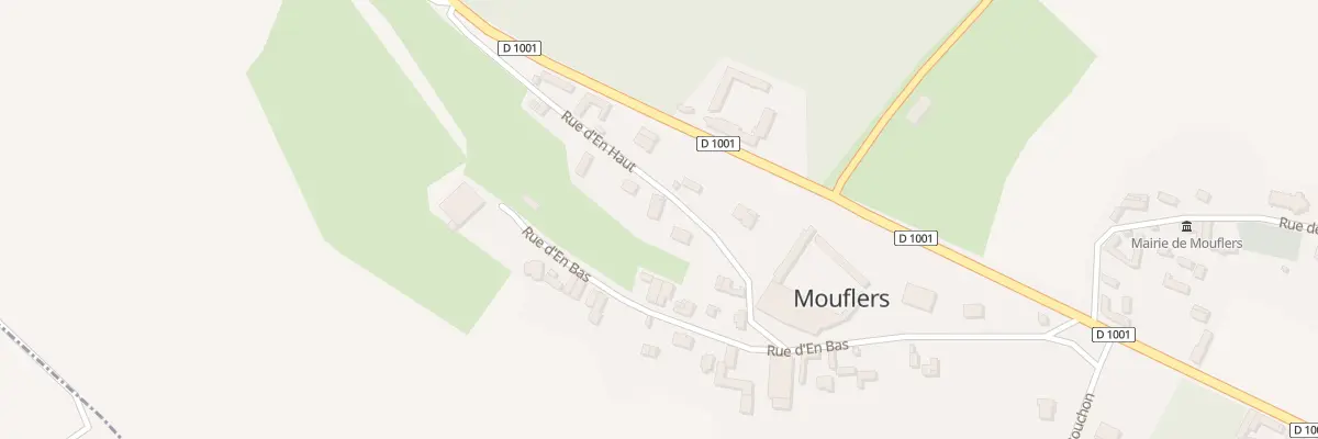 Plan du 7 Rue d’En Haut à Mouflers