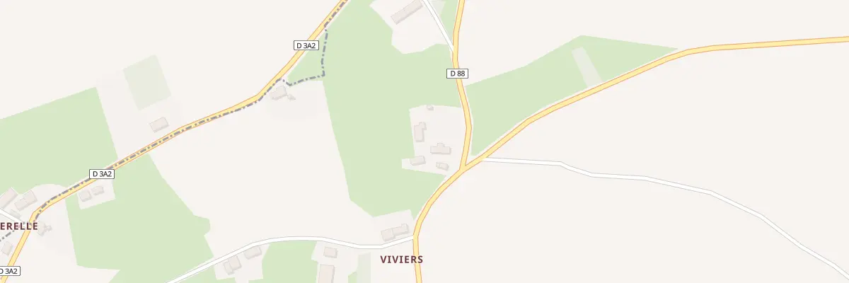 Plan du 3 Viviers à Tercillat