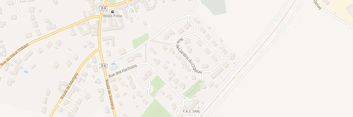 Plan du 18 Rue des Jardins du Chateau à Rebréchien