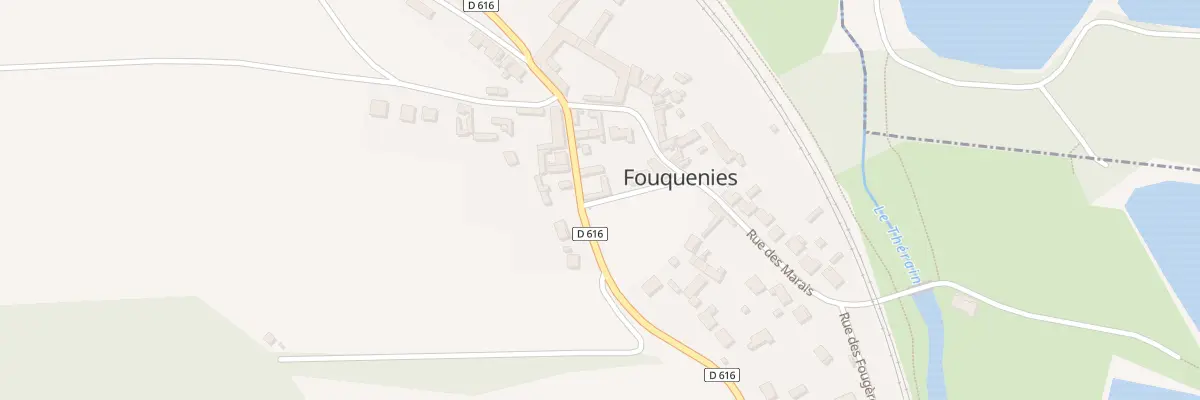 Plan du 3 Rue de Beauvais à Fouquenies