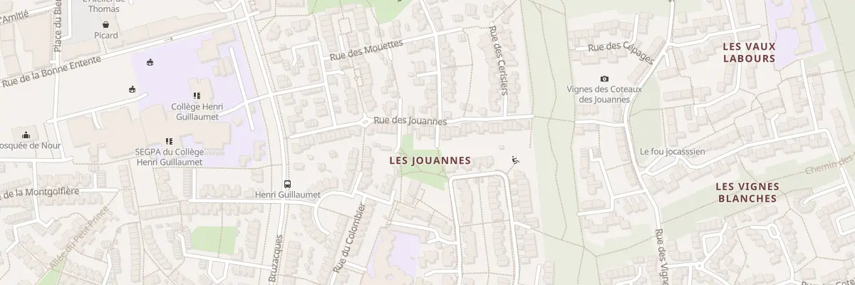 Plan du 33 Rue des Jouannes à Jouy-le-Moutier