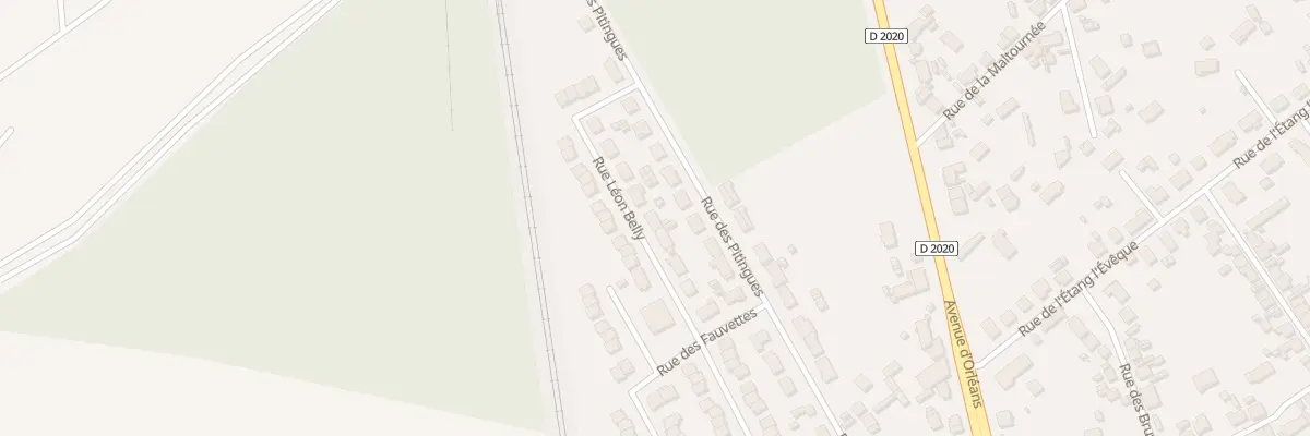 Plan du 9 Rue Léon Belly à Salbris