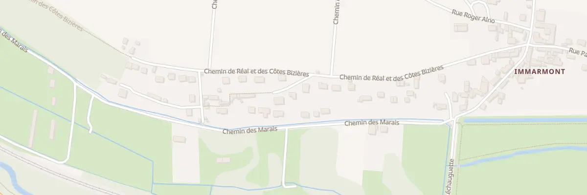 Plan du 9002 Les Cotes Bizieres à Osny