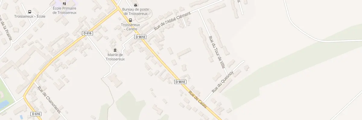 Plan du 15 Rue de Calais à Troissereux