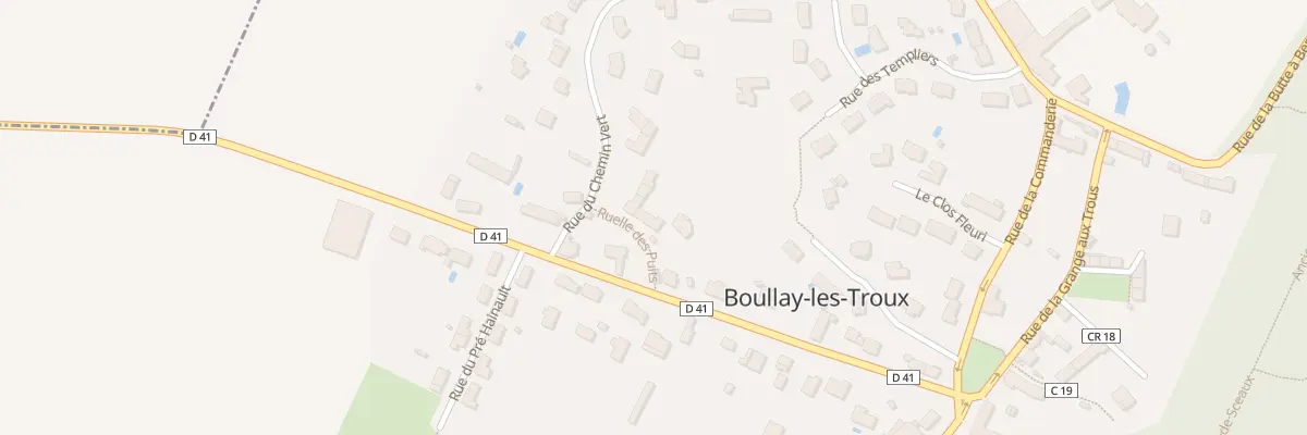 Plan du 3 Rle du Puits à Boullay-les-Troux