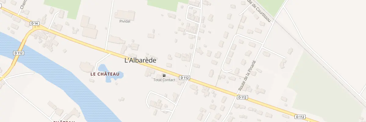 Plan du 1 Che Chemin de Pelissou à Guitalens-L’Albarède