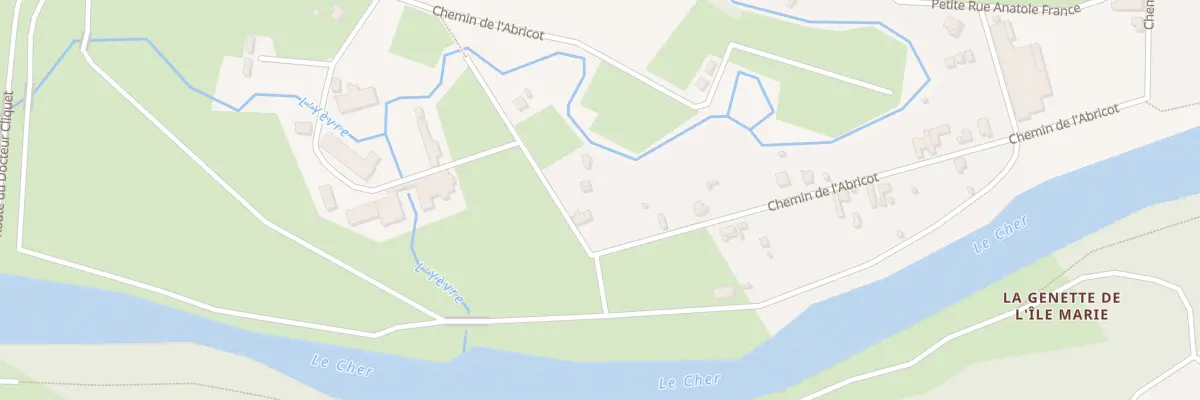 Plan du 56B Che de l’Abricot à Vierzon
