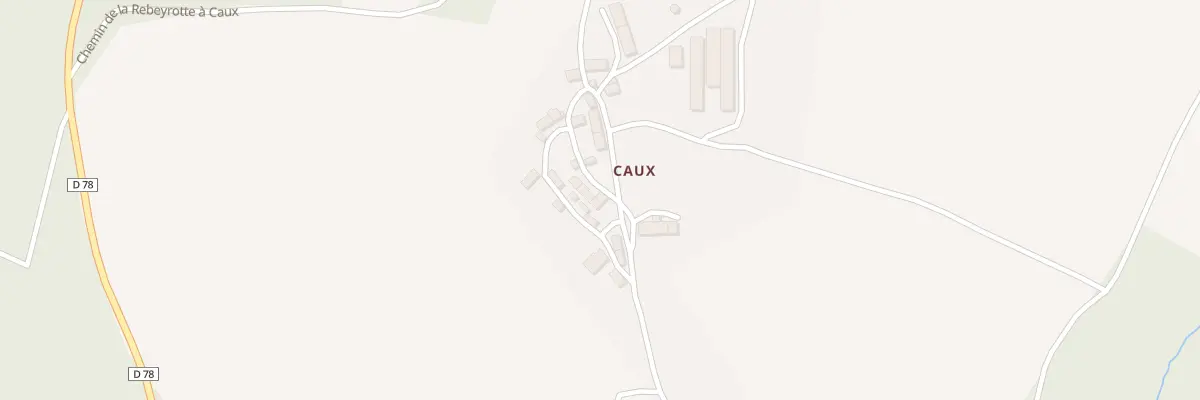 Plan du 10 Caux à Peyrelevade