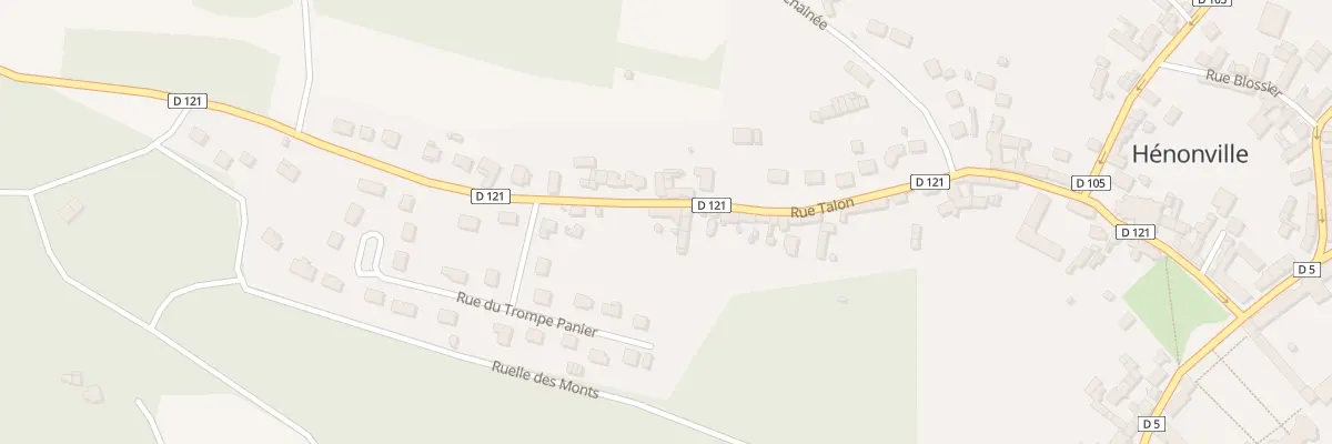 Plan du 47 Rue Talon à Hénonville