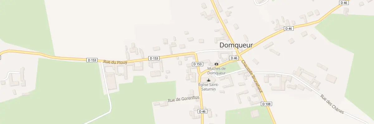 Plan du 2 Rue du Bas à Domqueur