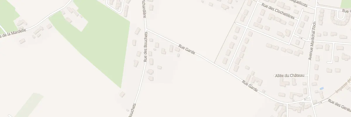 Plan du 10 Rue Garde à Neuville-aux-Bois