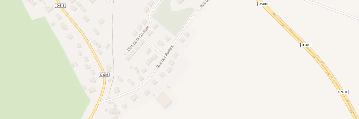 Plan du 16 Rue des Potiers à Troissereux