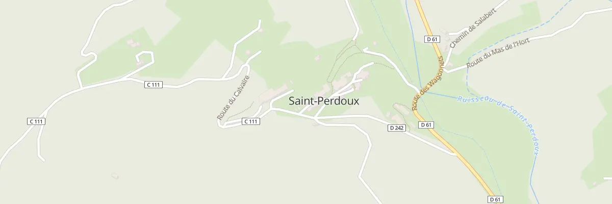 Plan du 29 Rue du Porche à Saint-Perdoux