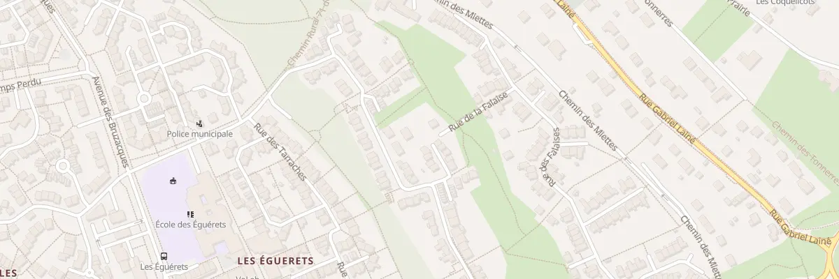 Plan du 73B Rue des Falaises à Jouy-le-Moutier