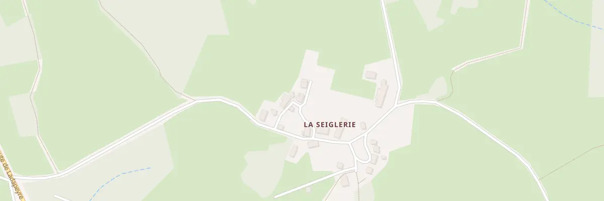 Plan du 5055 La Seiglerie à Châtelus-Malvaleix