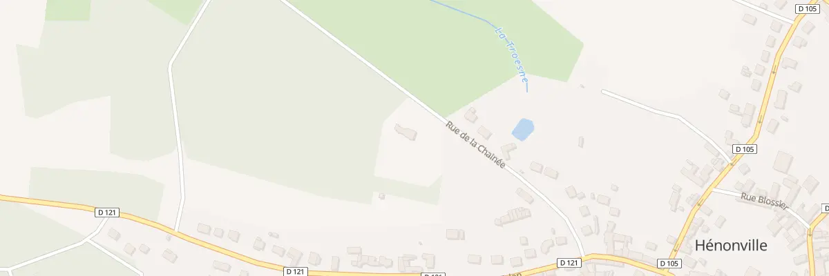 Plan du 17 Rue de la Chainée à Hénonville