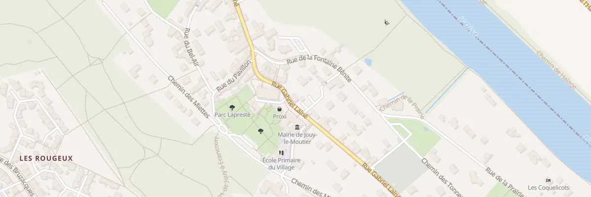 Plan du 41 Rue Gabriel Laine à Jouy-le-Moutier