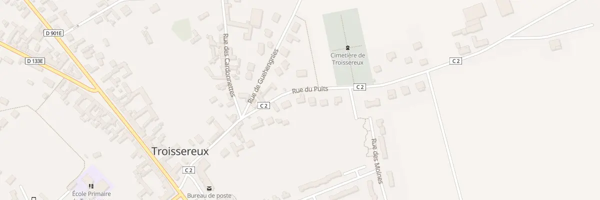 Plan du 15 Rue du Puits à Troissereux