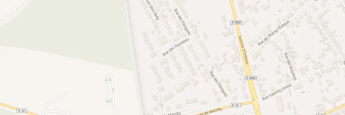 Plan du 4 Rue des Mésanges à Salbris