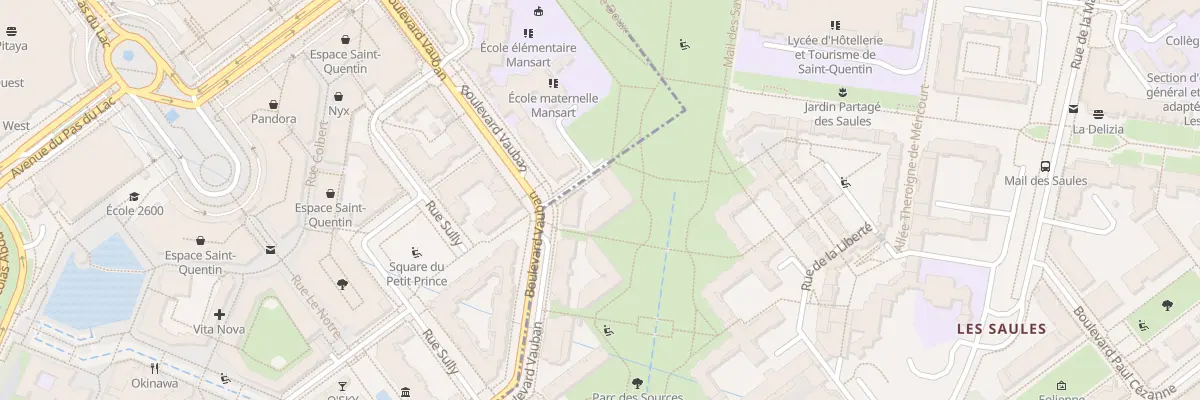 Plan du 29 Bd Vauban à Guyancourt