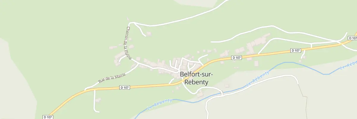 Plan du 17 Le Village à Belfort-sur-Rebenty