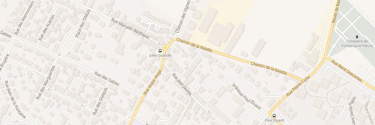 Plan du 30 Rue Jean Jaurés à Fontenay-le-Fleury