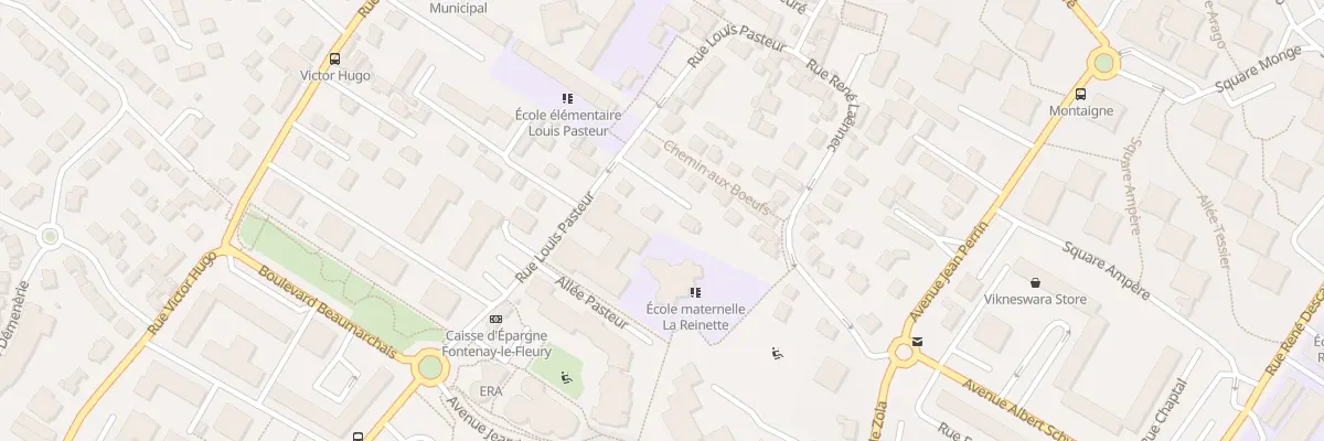 Plan du 12B Rue Pasteur à Fontenay-le-Fleury