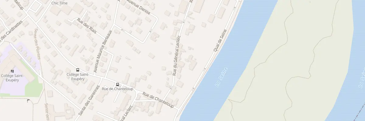Plan du 105 Rue du Gen Leclerc à Andrésy