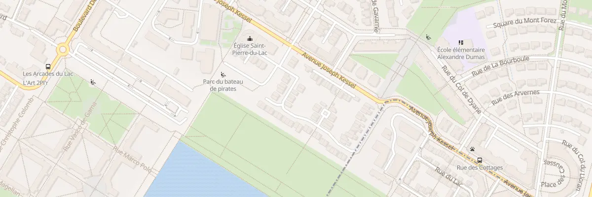 Plan du 13 Rue Louis Ant de Bougainville à Montigny-le-Bretonneux