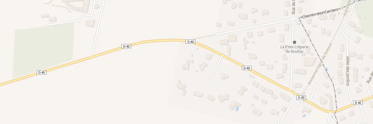 Plan du 7 Les Grandes Bruyères à Boullay-les-Troux