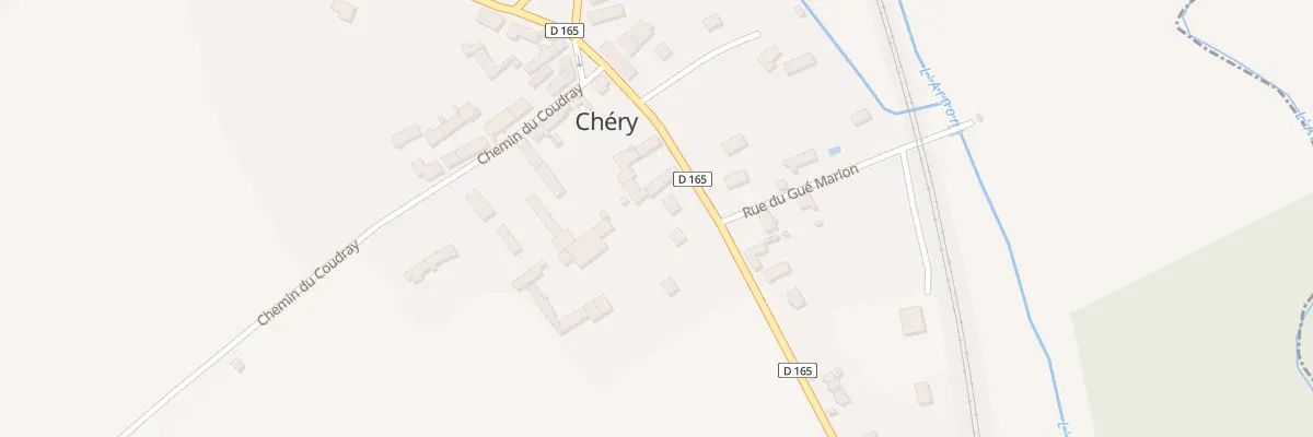 Plan du 12 Rte de Reuilly à Chéry