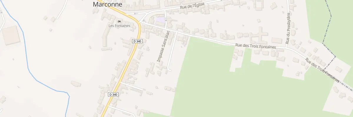 Plan du 18 Rue des Trois Fontaines à Hesdin-la-Forêt